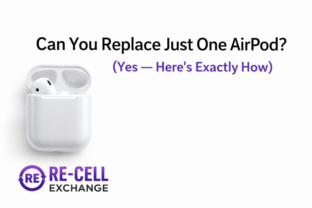 Can You Replace Just One AirPod? (Yes — How) | ReCellExchange
