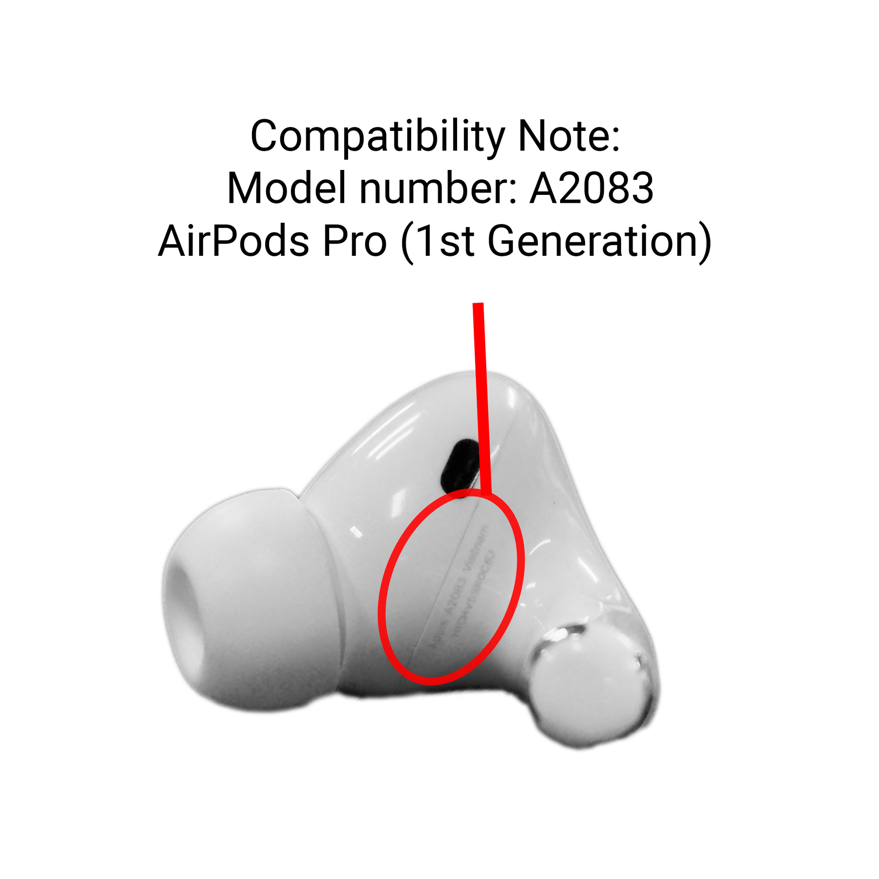 AirPods Pro Right Ear Replacement (A2083) Slightly Used