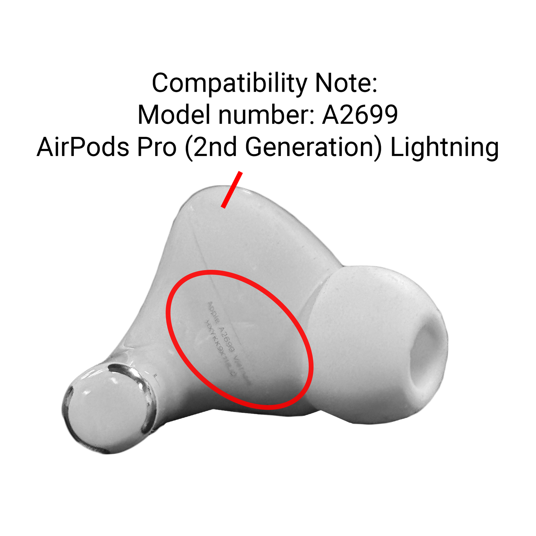 Second generation left airpod hotsell