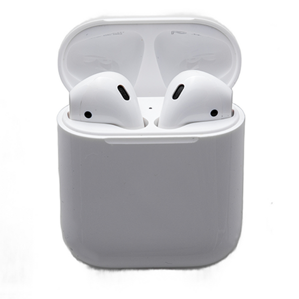 Apple AirPods (2nd Generation) with Charging Case.