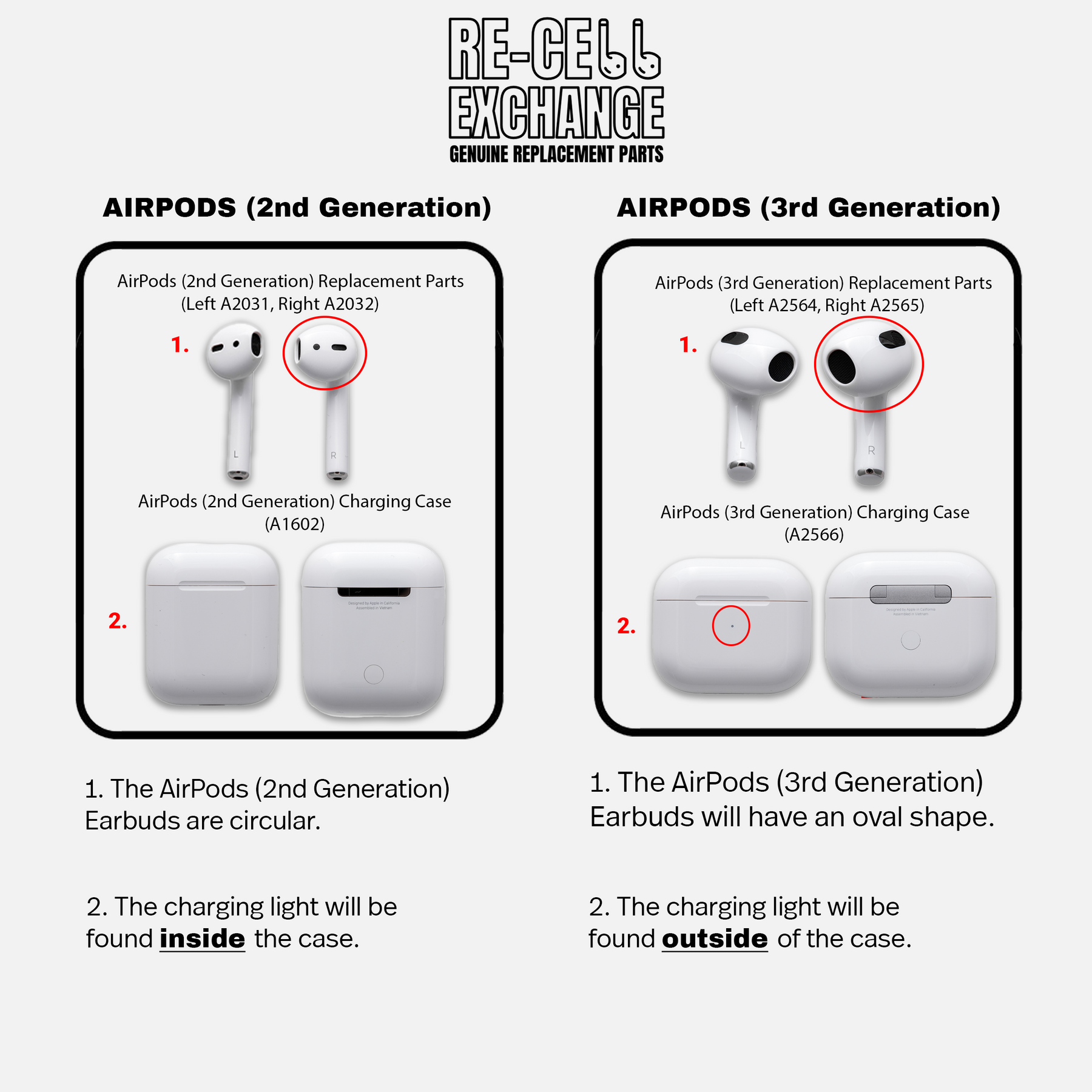 Airpod 2nd generation discount left ear replacement
