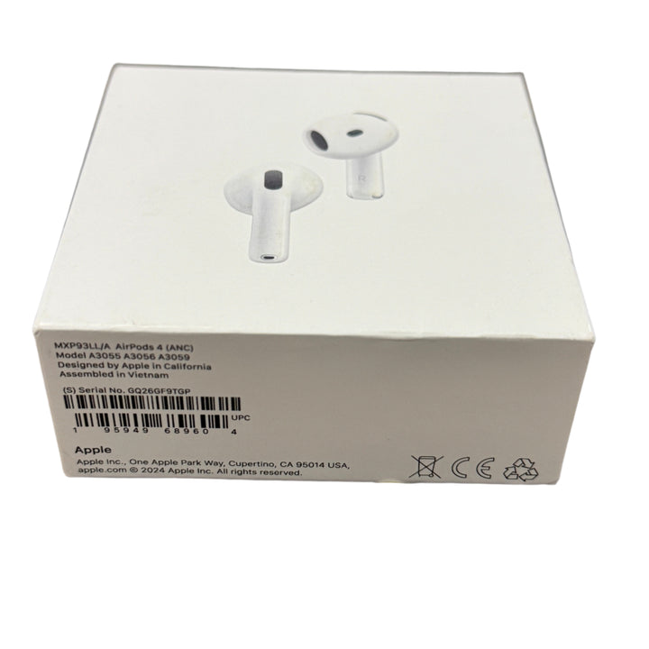 Apple AirPods 4th Generation Wireless Earbuds with Charging Case