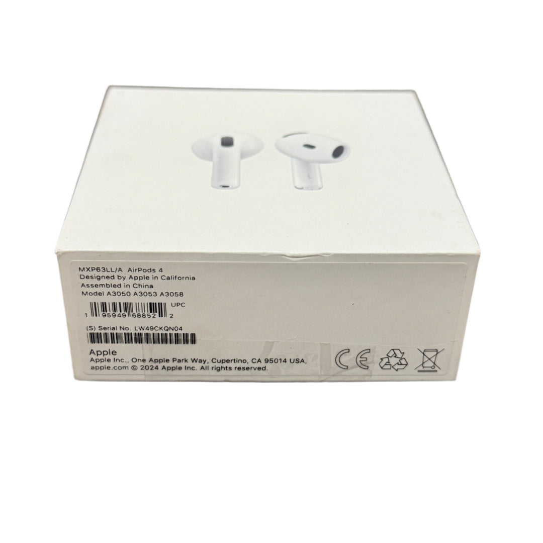 Apple AirPods 4 本体 new One seal packed Apple AirPods 4th Generation Wireless Earbuds with Charging Case